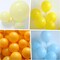 207Pcs Royal Blue Yellow Balloon Arch Kit(Royal Blue, Yellow, Olive Green)